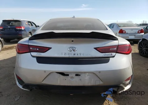 2017 Infiniti Q60 Red Sport 400 from USA, damaged, VIN JN1FV7EL2HM700066